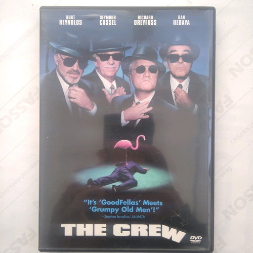 The Crew DVD used, English language