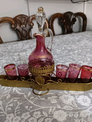 Decorative set used, over 100 years old