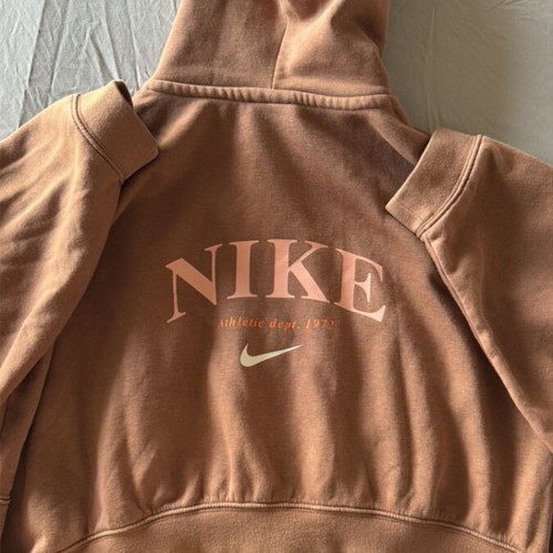 Nike kids' sports jacket, beige, size 134 cm