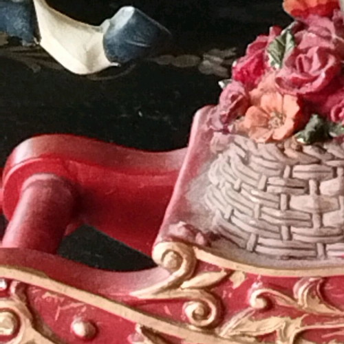 Decorative rocking horse that plays music new