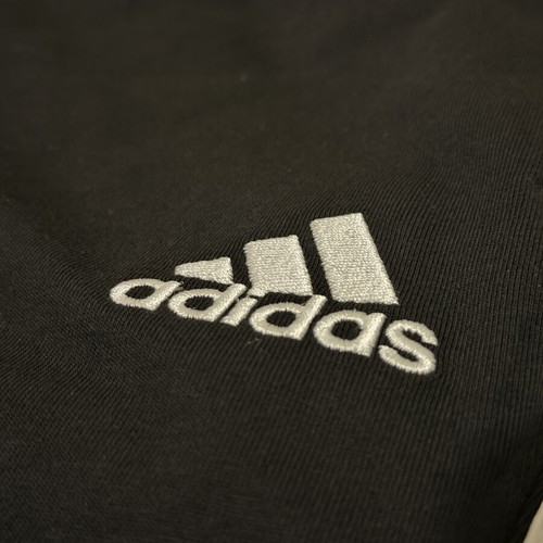 Adidas men's tracksuit pants new with tag, black with white stripes