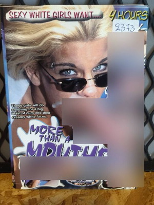 Erotic DVD used with subtitles