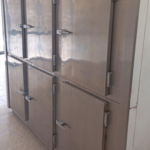 Professional refrigerator used, 2.50m length, 2.00m height, 0.95m depth