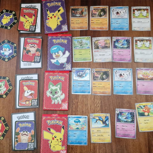 28 collectible Pokemon cards McDonald's Happy Meal