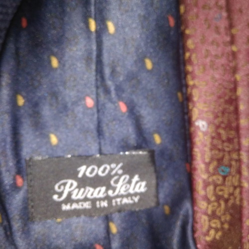 Silk Italian ties like new, pack of 5 pieces