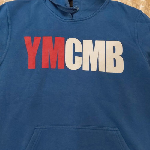Men's sweatshirt used, blue, sizes L and XL