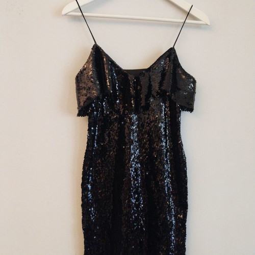 Zara women's evening dress with sequins, size S