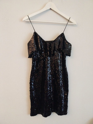 Zara women's evening dress with sequins, size S
