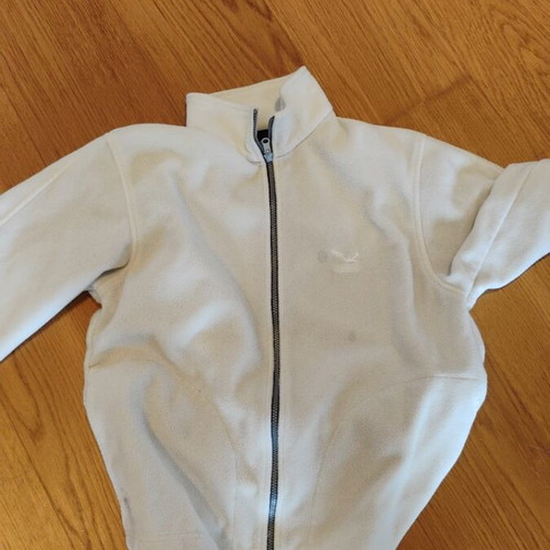 Salewa fleece polarlite XL used, white with stains