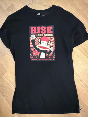 Paul Frank T-shirt Rise and Shine, black, size M