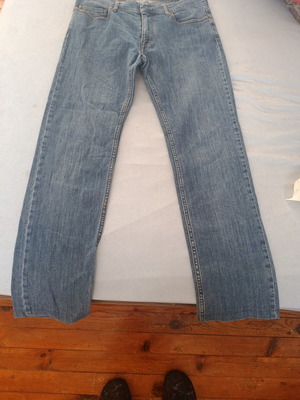 Casucci Samit men's jeans size L used, classic blue wash