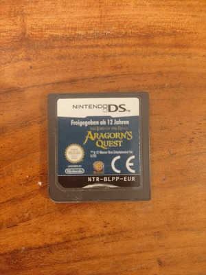 Nintendo DS Aragorn's Quest game used