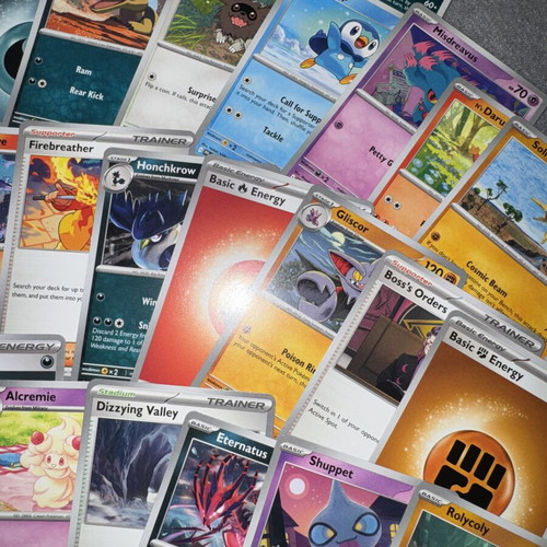 Pokemon bulk cards pack of 125 new