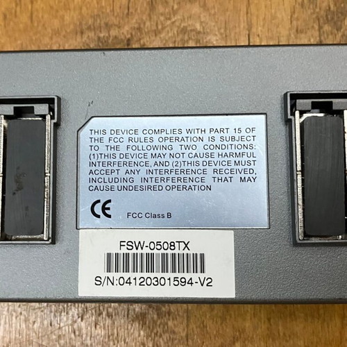 Ethernet HUB FSW-0508TX 100Mbps used