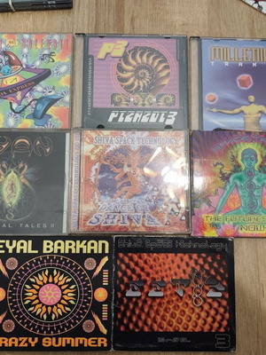 Music CDs like new, uplifting psychedelic trance collection