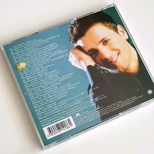 Nikos Vertis Poly Apotoma Vradiazei CD like new
