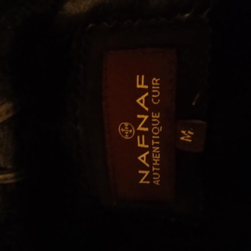 Vintage Naf Naf Long Fur Coat size M like new, dark brown