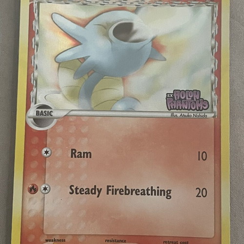 Pokemon card Horsea Delta Species Holon Phantoms mint