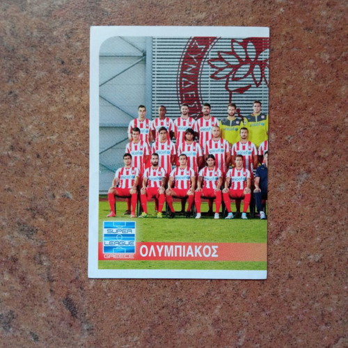 Panini Superleague 2014-2015 αυτοκόλλητο Νο234 Ολυμπιακός μεταχειρισμένο