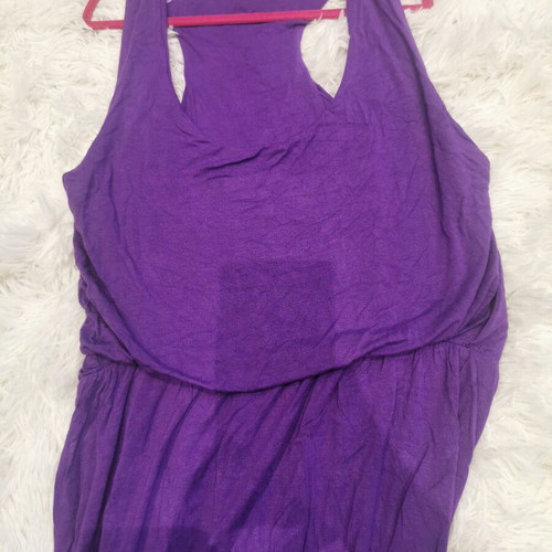 Long dress M/L like new, purple