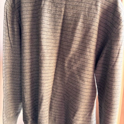 Men's wool sweater used, winter, gray, size S/M/L