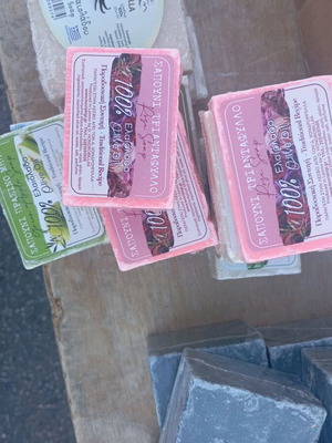 Olive oil aromatic soaps, pack of 10, new