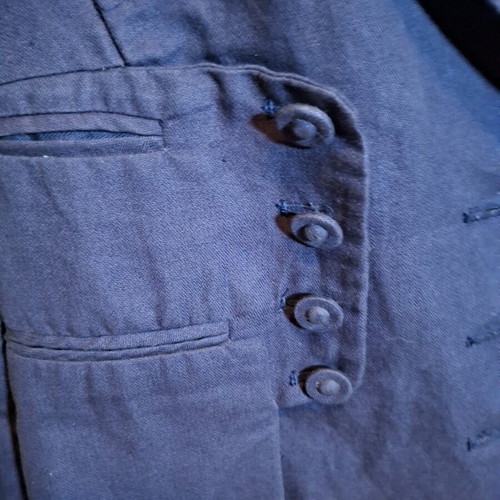 Hoss cotton jacket blue like new