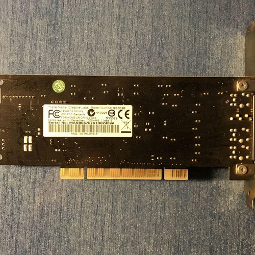 Κάρτα ήχου Creative Labs Sound Blaster SB0570 Audigy SE 7.1 Channel PCI μεταχειρισμένη
