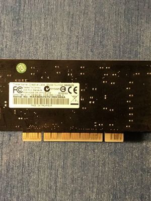 Κάρτα ήχου Creative Labs Sound Blaster SB0570 Audigy SE 7.1 Channel PCI μεταχειρισμένη