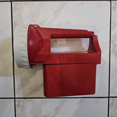 Retro flashlight Berec used