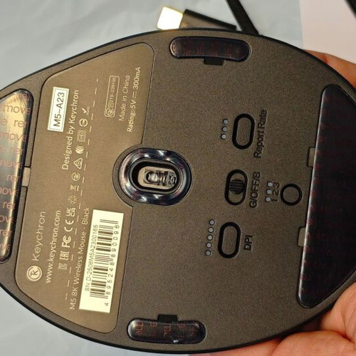 Keychron M5 Wireless ergonomic new wireless mouse