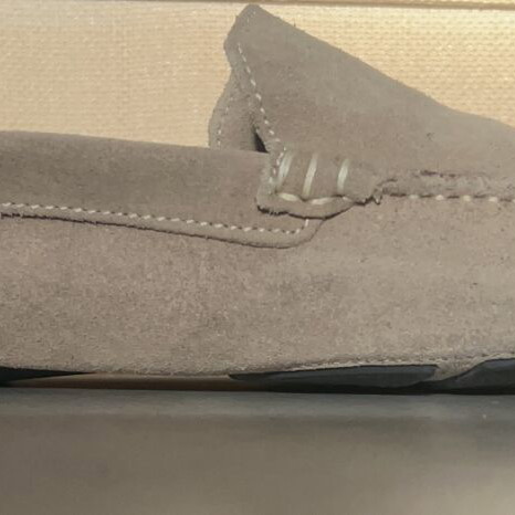 Prince Oliver men's suede loafers beige size 44 like new
