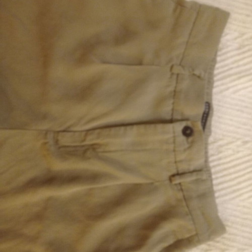 Zara casual pants size S like new, beige-olive