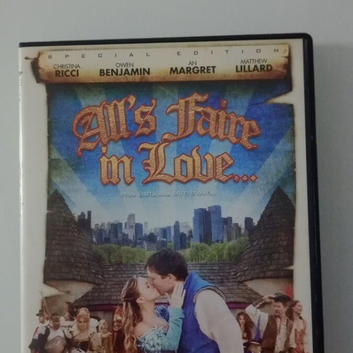 All's Faire In Love DVD used with subtitles