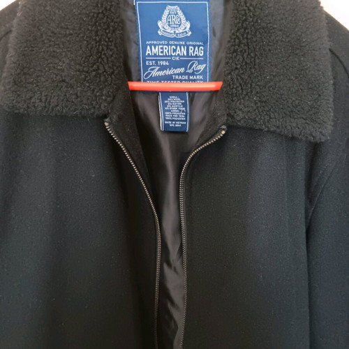 American Rag Cie men's jacket black large like new