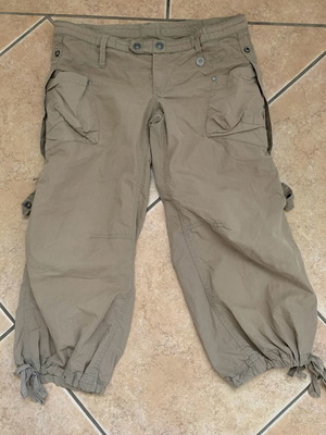 Diesel low-rise bermuda shorts used, size L, khaki