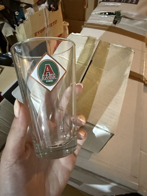 Alpha Beer Glasses 0.3L pack of 6 new