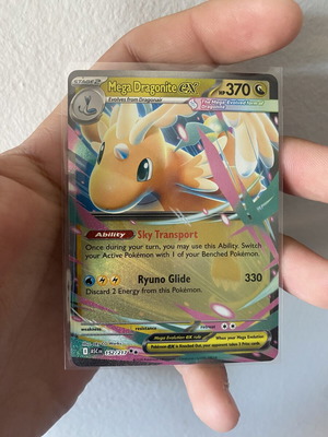 Κάρτα Mega Dragonite ex σαν καινούργιο 152/217