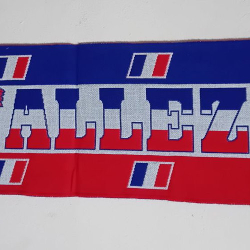Collectible knitted scarf for France new