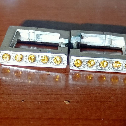 Silver earrings 925 used, 7 grams, with clasp