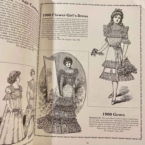 Bridal Fashions Victorian Era book used, English
