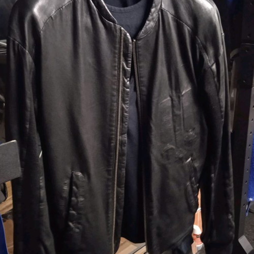 Diesel Lemman biker jacket size L like new, black