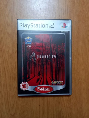 Resident Evil 4 PlayStation 2 Platinum Edition like new