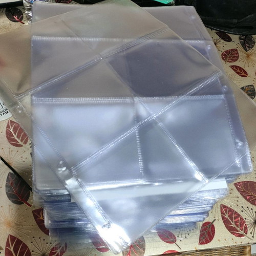 Phone card sleeves 6-slot antistatic