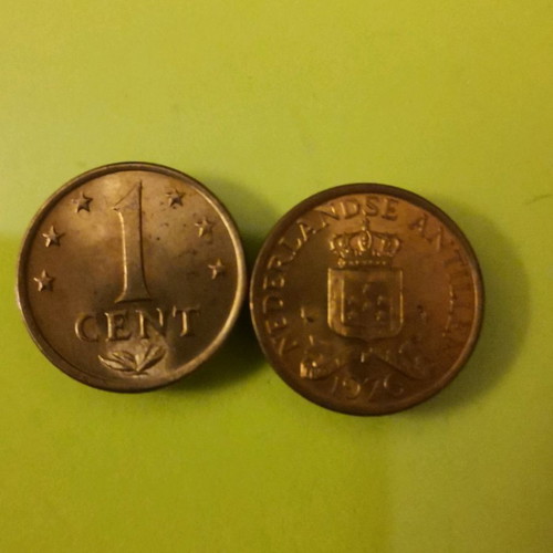 Coins new from Netherlands Antilles, set of 15 pcs