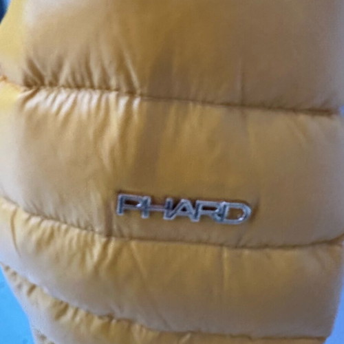 Phard down jacket size small new, black-yellow