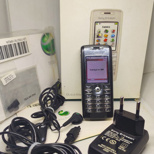 Sony Ericsson T630 Liquid Black full box used, like new