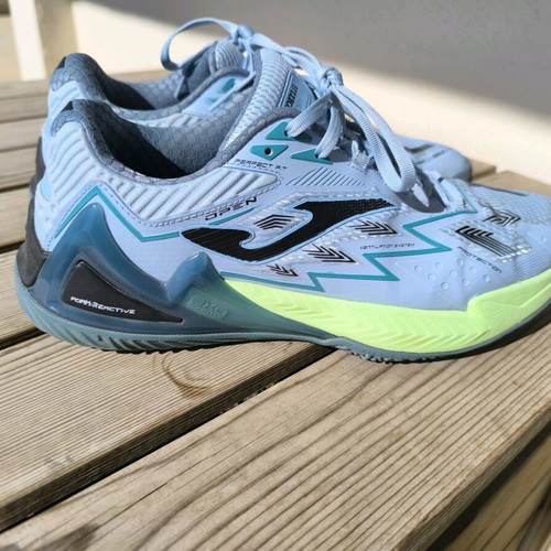 Joma Open 25 padel and tennis shoes size 43 like new, blue turquoise
