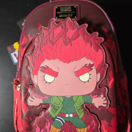 Might Guy Mini Back Pack Loungefly new, red and green