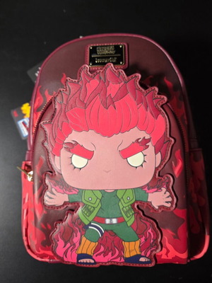 Might Guy Mini Back Pack Loungefly new, red and green